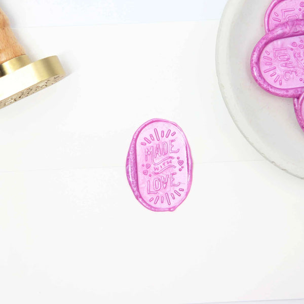 Made With Love Wax Seal Stamp