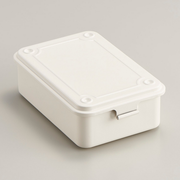 T-150 Steel Stackable Storage Box | White