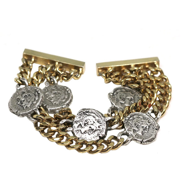 Bracelet chaîne Fira doré