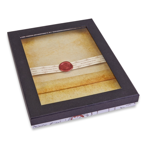Aged Parchment Boxed Stationery Set