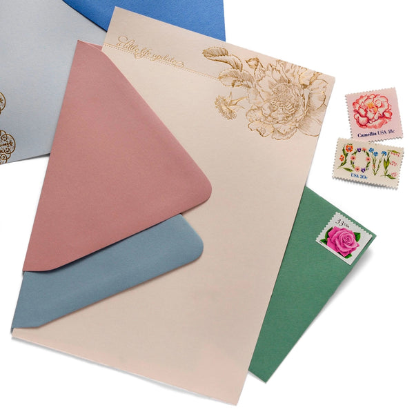 Kit de courrier escargot | Fleur