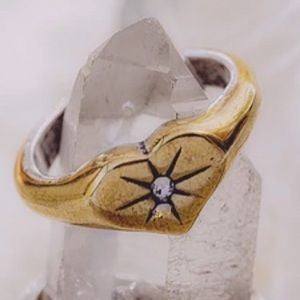Guided by Heart Compass Ring