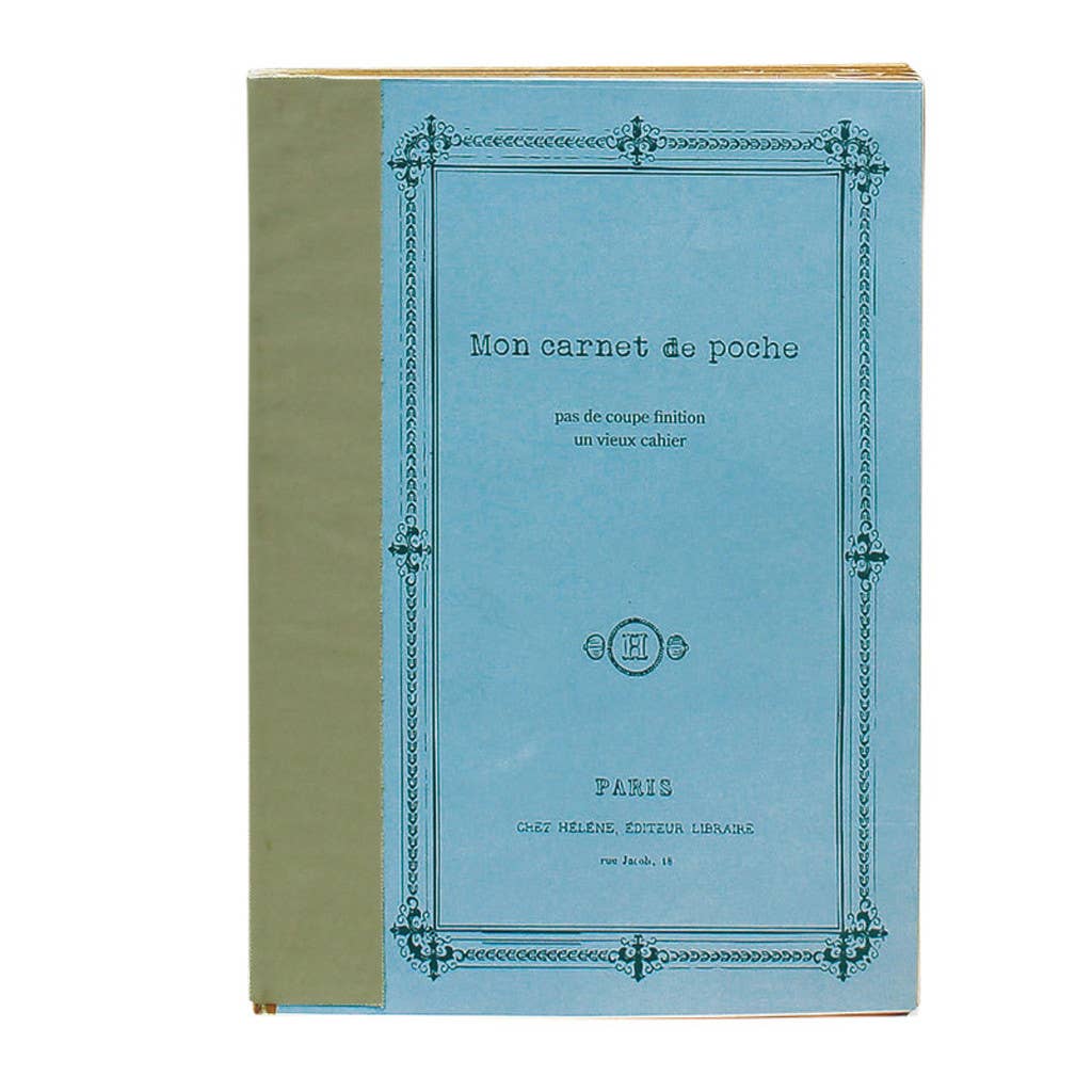 Parisian-Inspired Rough Notebook {multiple formats}