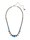 Tinsley Tennis Necklace | Venice Blue
