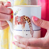 Mug Set | Giraffe + Elephant
