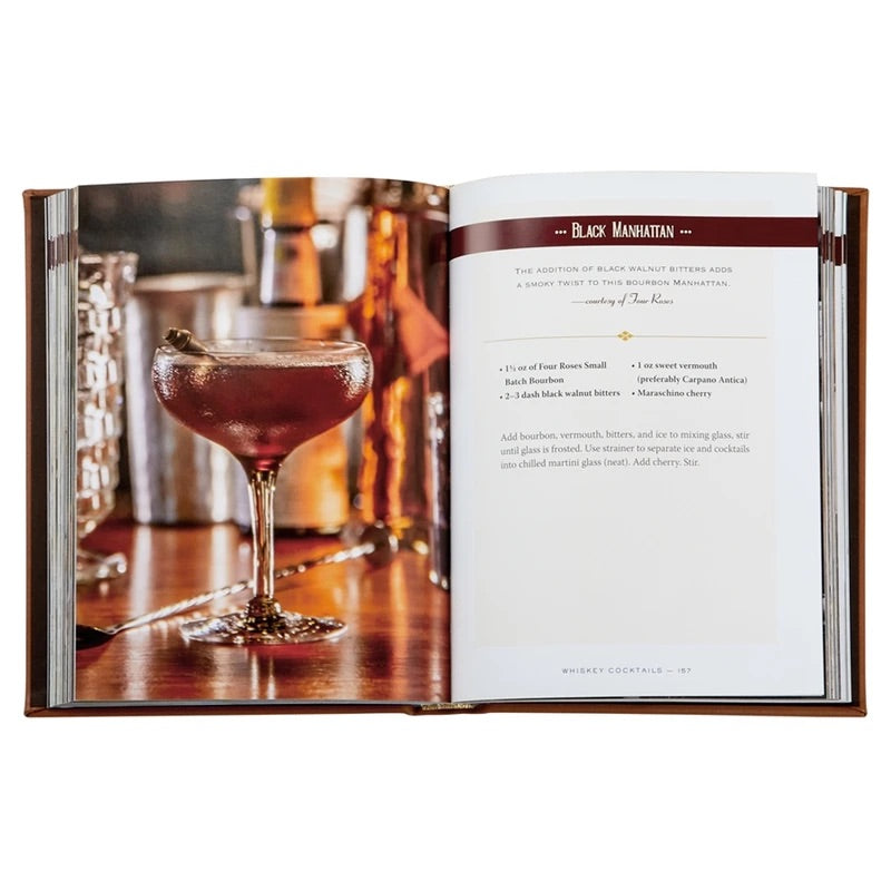 Whiskey Cocktails {Leather Bound}