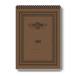 Top-Bound 6” x 8” Notebook | Eco-Friendly Italian Paper | NYC Old Style