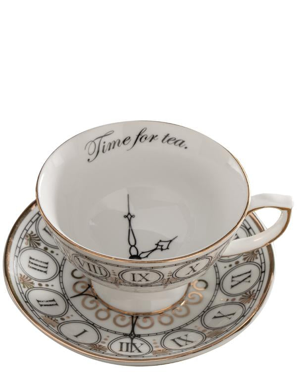 Tea Cup + Saucer | Time for Tea