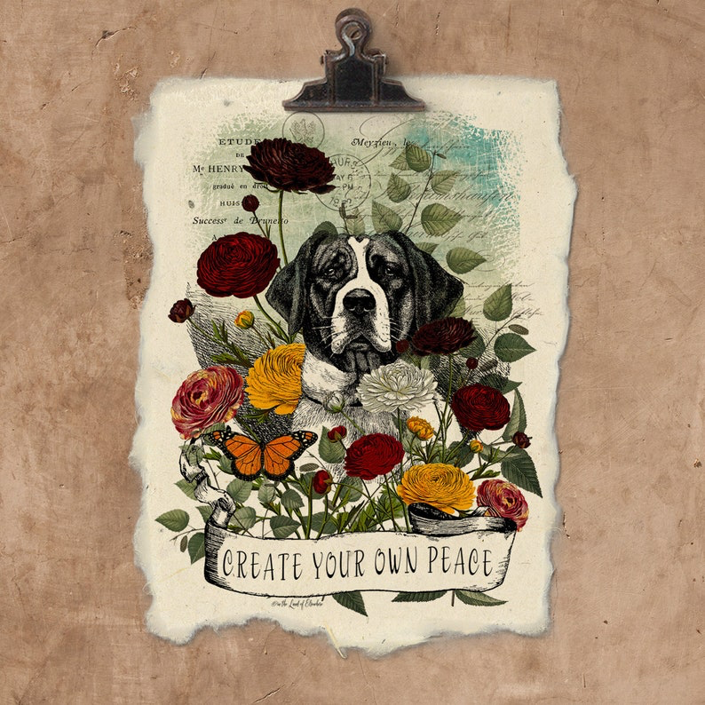 Create Your Own Peace | Art Print on Handmade Paper {12x16}
