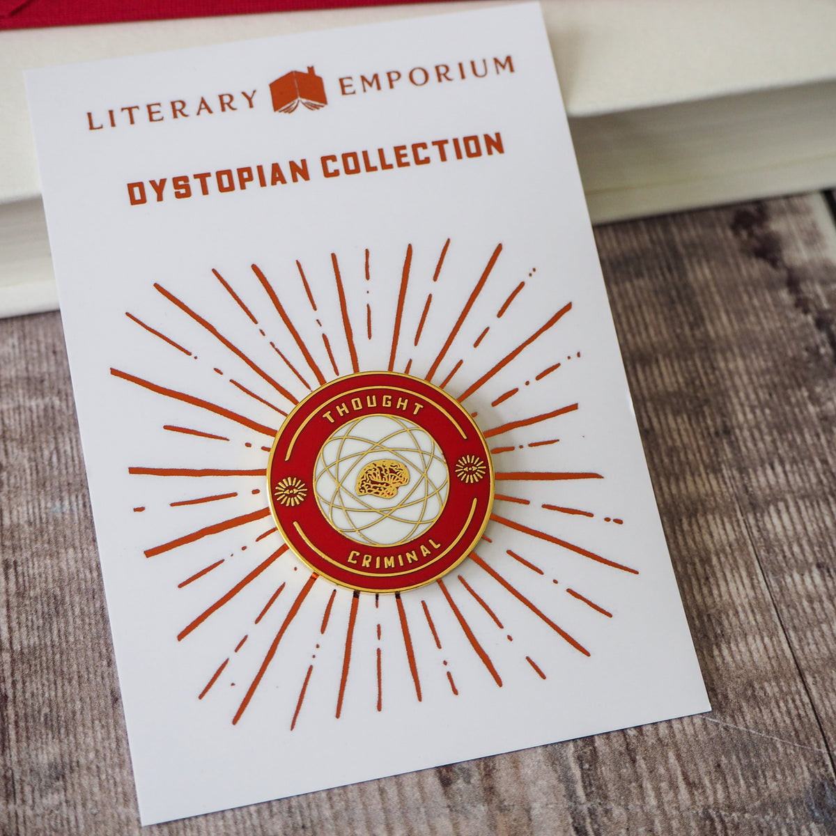 Dystopian Literary Collection | Enamel Pins {Multiple Styles}