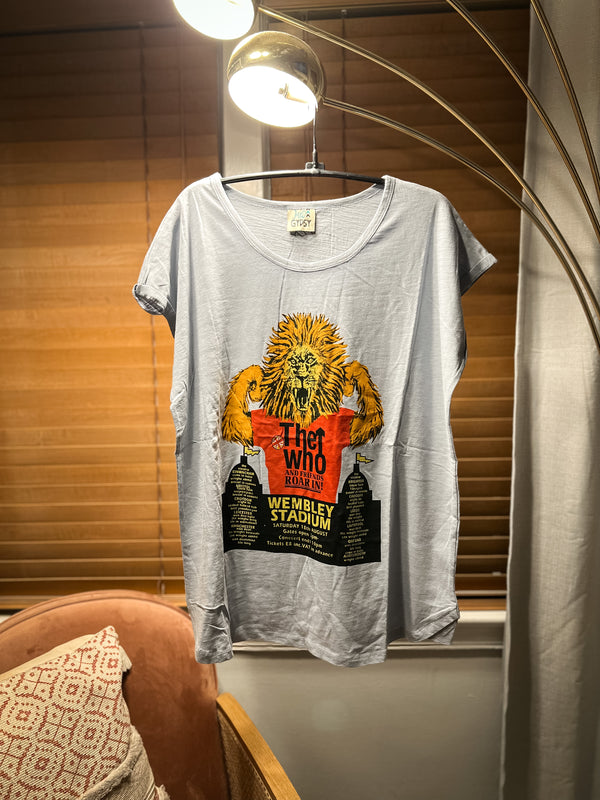 Vintage-Inspired Band Tee | The Who at Wembley Stadium