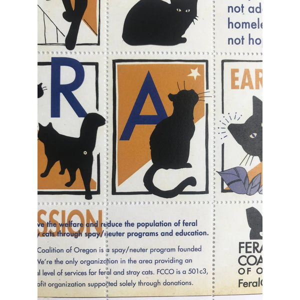 Lick & Stick Benefit Stamps | Cats are Community