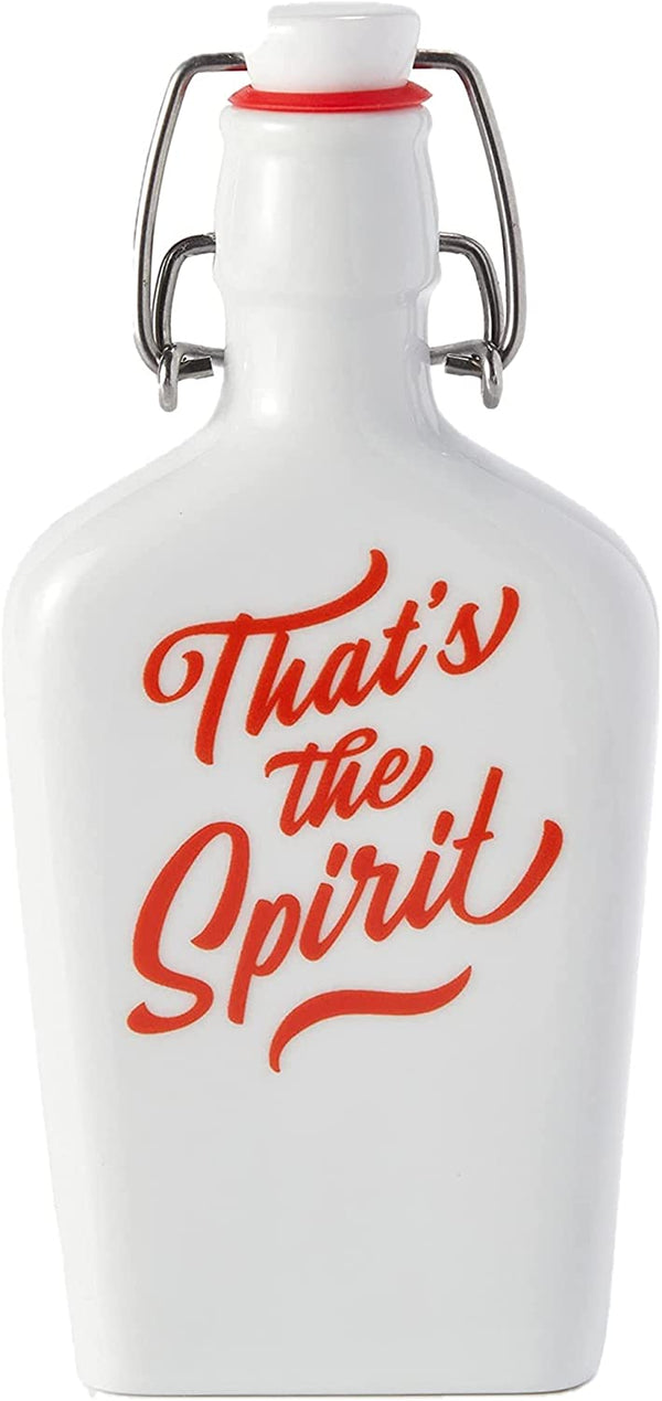 Ceramic Swing-Top Flask | That’s the Spirit