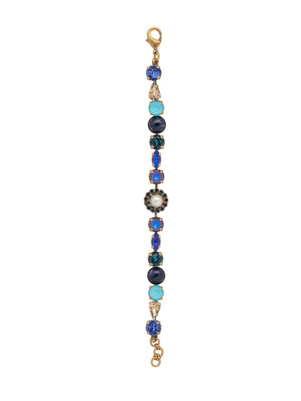 Bracelet de tennis classique Shoshanna | Bleu Venise