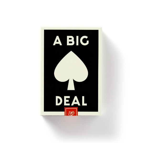 Cartes à jouer géantes Big Deal