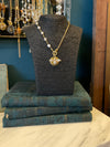 Split Chain Pearl Necklace with Bee | Phillip Allen Hefner
