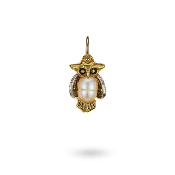Pearl of Wisdom Owl Pendant