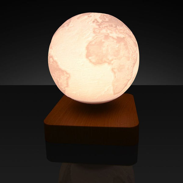 Levitating 3D Earth Lamp