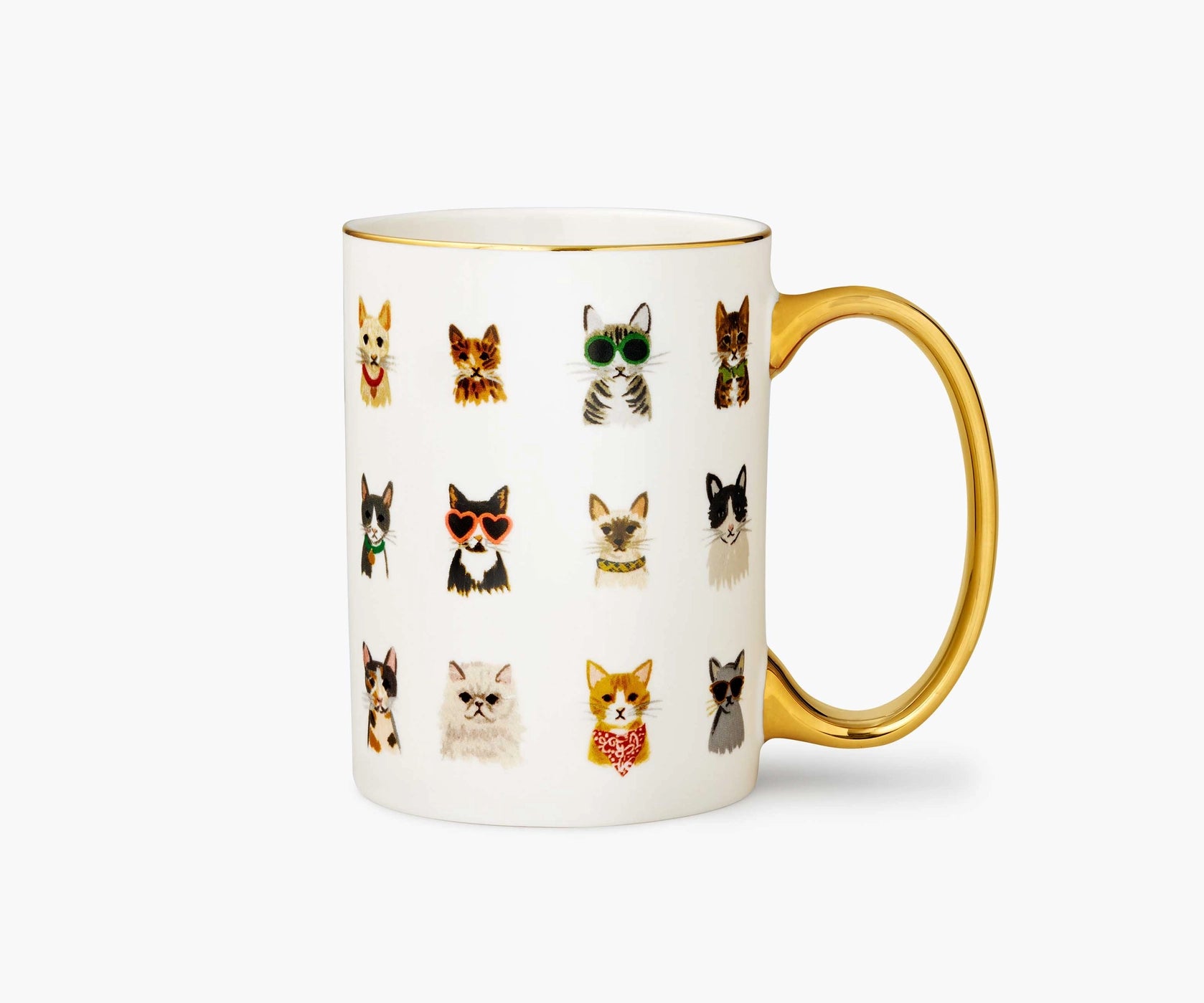 Cool Cats & Kittens Porcelain Mug