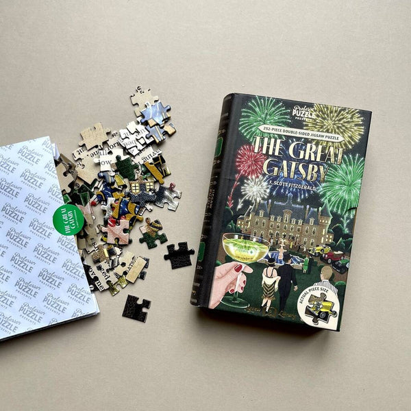 Great Gatsby Double-Sided Book Puzzle