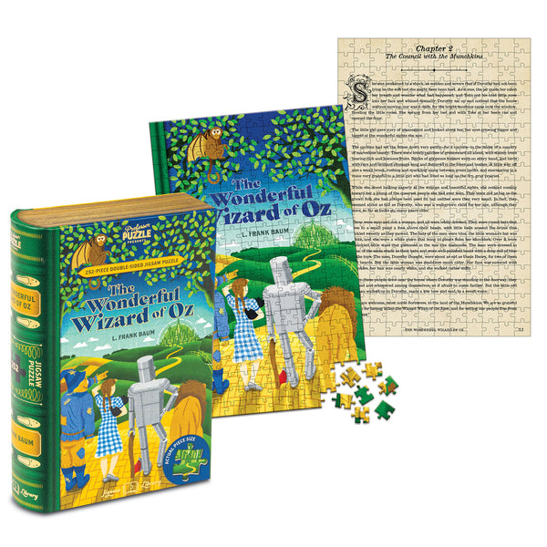 Wizard of Oz Double-Sided Book Puzzle