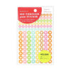 See-Through Pastel Point Stickers
