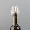 Glass Hurricane Bottle Lamp