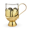Gold Mulled Wine Glass
